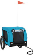 Shumee Dog bike cart blue and black oxford cloth and iron - Dog Bicycle Trailer