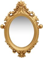 Shumee Nástěnné zámecký styl 56 × 76 cm zlaté - Zrcadlo