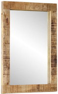 Shumee Zrcadlo 70 × 50 cm masivní mangovníkové dřevo a sklo, 351982 - Mirror