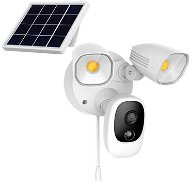 Secutek Wireless WiFi security camera with LED spotlights and solar panel SRT-FC1T - IP Camera