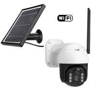 Secutek Battery powered solar WiFi IP PTZ camera SBS-QSD05W - IP Camera