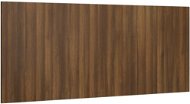 Shumee Čelo postele – hnedý dub, 200 × 1,5 × 80 cm, kompozitné drevo - Čelo postele