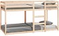 SHUMEE patrová postel 90 × 200 cm, masivní borové dřevo, 821644 - Postel