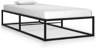 Shumee Rám postele – čierny, kov, 90 × 200 cm - Rám postele
