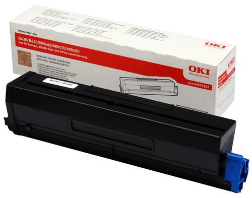 OKI 43979202 schwarz - Toner - Hauptbild