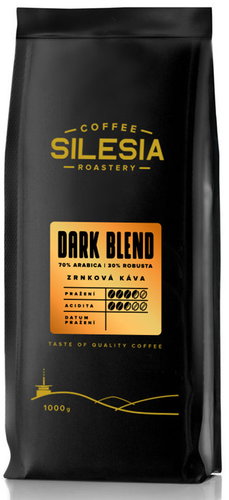 SILESIA COFFEE ROASTERY Dark Blend 1000g zrnková - Coffee - Main image
