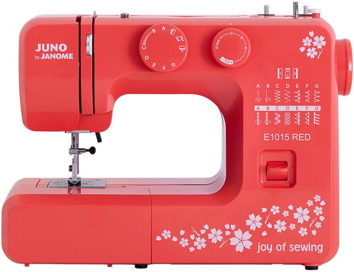 Janome Juno E1015 Red - Sewing Machine - Main image
