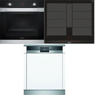 SIEMENS HB334A0S0 + SIEMENS EX675LYV1E + SIEMENS SN53ES14VE - Built-in Dishwasher