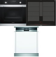 SIEMENS HB378G2S0 + SIEMENS EX675LYV1E + SIEMENS SN53ES14VE - Built-in Dishwasher