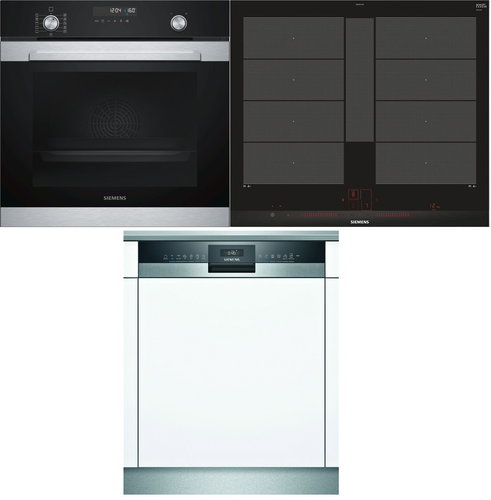 SIEMENS HB378G2S0 + SIEMENS EX675LYV1E + SIEMENS SN53ES14VE - Built-in Dishwasher - Main image