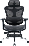 SIHOO DORO C300L černá s podnožkou - Office Chair