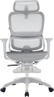 SIHOO B100 Mesh bílá s podnožkou - Office Chair