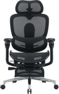 SIHOO C500 V2 Ultra black with footrest - Office Chair