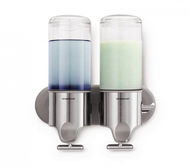 Simplehuman Wall mounted soap dispenser, double - Soap Dispenser