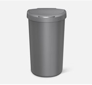 Simplehuman Contactless 40l, half-round, gray plastic - Rubbish Bin