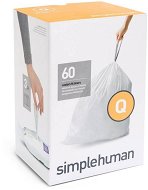 Simplehuman Vrecká do koša typ Q, 50 – 65 l, 3× balenie po 20 ks (60 vreciek) - Vrecia na odpad