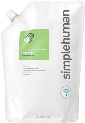 Simplehuman Moisturizing Liquid Soap 1l, replacement refill with cucumber scent - Liquid Soap - Main image