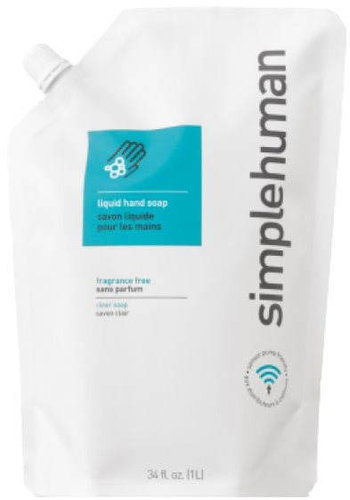Simplehuman Non-perfumed liquid soap 1l, spare cartridge - Liquid Soap - Main image