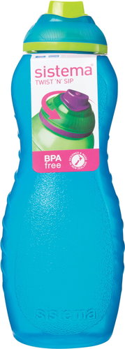 SISTEMA 700ml Davina Online Range Blue - Drinking Bottle - Main image