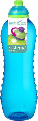 SISTEMA Squeeze Bottle Online Range blau 620 ml - Trinkflasche - Hauptbild