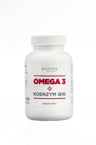 Omega-3 Fatty Acids + Q10 100 Capsules - Omega 3 - Main image