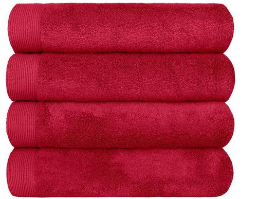 SCANquilt towel MODAL SOFT red 140 × 70 cm - Bath Towel - Main image