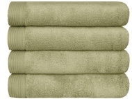 SCANquilt towel MODAL SOFT olive 140 × 70 cm - Bath Towel