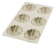 Silikomart Silicone Baking Tin for Mini Dessert Silikomart Bollicine 6 pcs - Baking Mould