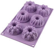 Silikomart Silicone Mould for Muffins, Silikomart Fantasy 6 pcs - Baking Mould