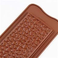 Silikomart Silicone Chocolate Mould Silikomart SCG38 Love Choco Bar | Hearts - Baking Mould