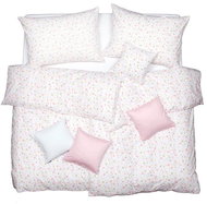 SCANquilt bed linen KLASIK butterflies white-pastel - Bed Linen