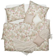 SCANquilt bed linen KLASIK DESIGN roses cream - Bed Linen