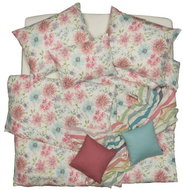 SCANquilt bed linen FLANEL cream pastel - Bed Linen