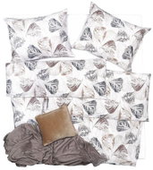 SCANquilt bed linen KLASIK DESIGN ginko gray-beige - Bed Linen