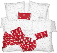 SCANquilt bed linen KLASIK trees white and grey - Bed Linen