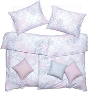 SCANquilt bed linen KLASIK ornament patch pastel 140 × 200/70 × 90 cm - Bed Linen