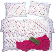 SCANquilt bed linen KREP flower colourful 140 × 200/70 × 90 cm - Bed Linen