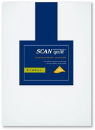 SCANquilt sheet BAMBUS LYCRA white 200x220 cm - Bedsheet
