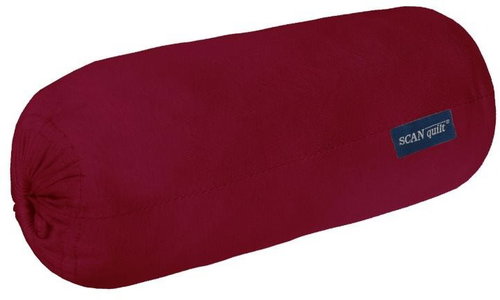 SCANquilt sheet JERSEY SOFT dark red 90x200 cm - Bedsheet - Main image