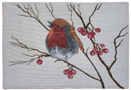 Scanquilt placemats Bird motif cream red - Placemat