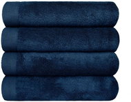 SCANquilt towel MODAL SOFT dark blue 100 × 50 cm - Towel