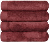 SCANquilt towel MODAL SOFT maroon 100 × 50 cm - Towel