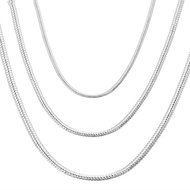 Silver Star Symphonie Women's chains, set of 3, width 2 mm - Chain Necklace