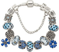 Silver Star Frostfall ladies bracelet, blue - Bracelet