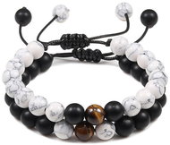 Predator Q1 Regulus men's bracelet, set of 2, 24 cm - Bracelet