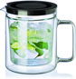 SIMAX TWIN Doppelwandige Teekanne 1,1-Liter mit Edelstahlfilter - Teekanne