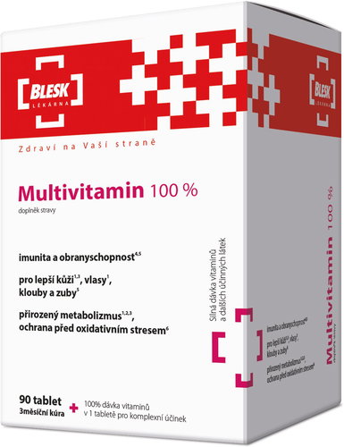 FLASH Multivitamin 100%  90 Tablets - Multivitamin - Main image