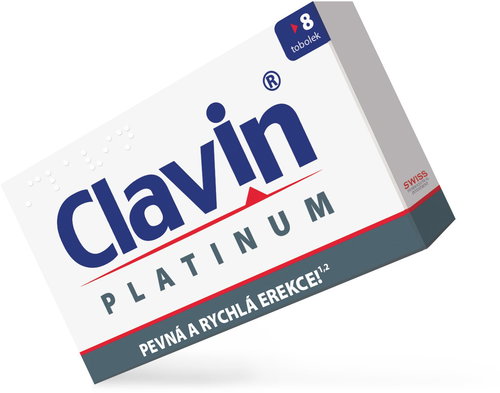 Clavin PLATINUM 8 capsules - Dietary Supplement - Main image