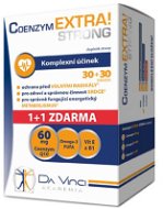 Coenzym EXTRA! Strong 60mg DaVinci 30 + 30 Capsules FREE - Coenzym Q10