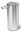 Touchless soap dispenser - 414 ml, stainless steel, rechargeable
